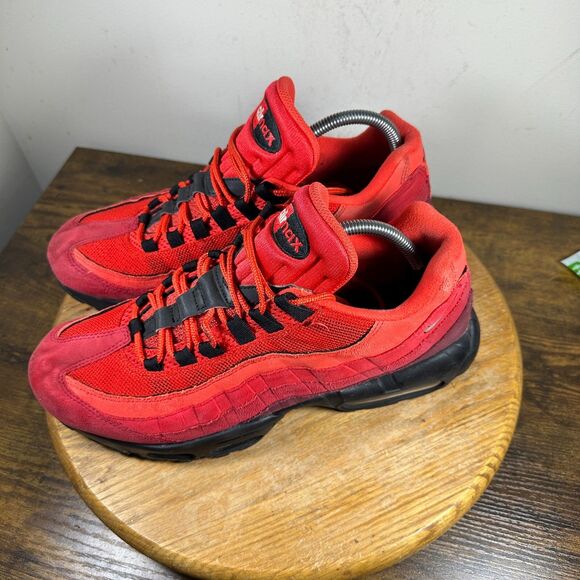 Nike Air Max 95‎ OG Habanero Red Black Shoes Sneakers Men\'s Size 11 AT2865-600 main image 7
